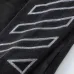 Off - White Washed Black Hoodie With Signature Diagonal Stripes And OFF Logo #A54329