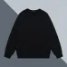 Classic Black/White Prada Triangle Logo Crew Neck Sweatshirt for Timeless Fashion Looks #A54271