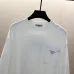 Prada White/Black Crew Neck Sweatshirt With Signature Logo Patch Pocket Design #A54415