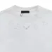 Stylish Prada Crew Neck Sweatshirt with Iconic Logo Detailing for Fashion Enthusiasts Black/White/Dark Brown #A54269