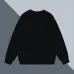 Stylish Prada Crew Neck Sweatshirt with Iconic Logo Detailing for Fashion Enthusiasts Black/White/Dark Brown #A54269