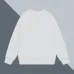 Stylish Prada Crew Neck Sweatshirt with Iconic Logo Detailing for Fashion Enthusiasts Black/White/Dark Brown #A54269