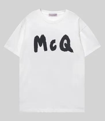 Alexander McQueen T-shirts Black/White #A51779
