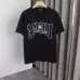 Amiri T-shirts 270g Black/White #A53122