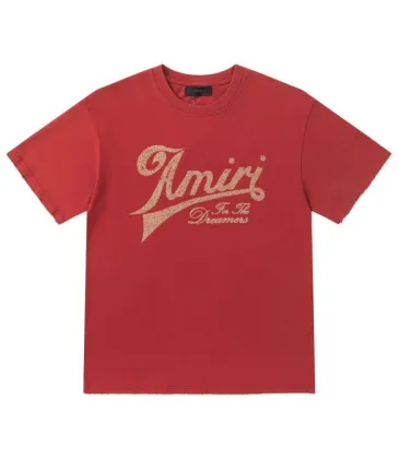 Amiri T-shirts Black/Red #A51179