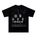 Amiri T-shirts Black/White #A51686