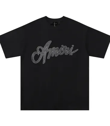 Amiri T-shirts Black/White/Red #A50909