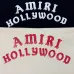 Amiri T-shirts Cotton Hollywood Black/White #A54011