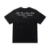 Black Distressed AMIRI Art Design Studio Tee With Los Angeles 90210 Print #A54405