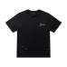 Black Distressed AMIRI Art Design Studio Tee With Los Angeles 90210 Print #A54405