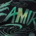 Stylish Black AMIRI Printed T Shirt With Unique Graphic Design For Fashion Lovers  #A54401