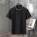 Armani T-Shirts for Armani polo T-shirts for  man Solid Color Black/White/Blue #A46567