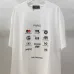 Balenciaga Gucci T-shirts for Men  BALENCIAGA Logo Print Pink/White/Grey #A54096