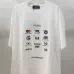 Balenciaga Paris Logo Graphic T Shirt Trendy Luxury Streetwear Fashion Item #A54367