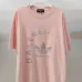 Balenciaga T-shirts for Men BALENCIAGA × adidas T-shirt Logo Print Cotton 4 colors #A54088