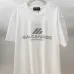 Balenciaga T-shirts for Men Balenciaga Men's Active Logo T Shirt Black/White #A54085