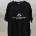 Balenciaga T-shirts for Men Balenciaga Men's Active Logo T Shirt Black/White #A54085