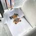 Balenciaga T-shirts for Men New Fashion Bear Rhinestone Short Sleeve Luxury #A53826