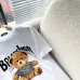 Balenciaga T-shirts for Men New Fashion Bear Rhinestone Short Sleeve Luxury #A53826