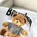 Balenciaga T-shirts for Men New Fashion Bear Rhinestone Short Sleeve Luxury #A53826