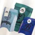 Balenciaga T-shirts for Men Pure Cotton Graphic T-Shirt Black/White #A54086