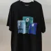 Balenciaga T-shirts for Men Pure Cotton Graphic T-Shirt Black/White #A54086