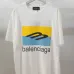 Balenciaga T-shirts for Men  Pure Cotton Graphic White #A54094
