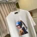 Vintage Washed Black Balenciaga T Shirt With Trendy Girl With A Pearl Earring Remix Print #A54408