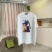 Vintage Washed Black Balenciaga T Shirt With Trendy Girl With A Pearl Earring Remix Print #A54408