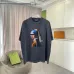 Vintage Washed Black Balenciaga T Shirt With Trendy Girl With A Pearl Earring Remix Print #A54408