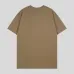 Burberry T-Shirts for MEN Knight Stamp Cotton T-shirt in Flax - Men Black/White/Brown #A53837