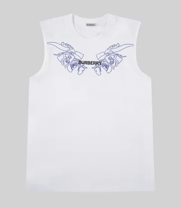 Burberry T-Shirts for MEN Sleeveless Black/White/Grey #A54009