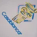 Casablanca T-Shirts 260g Black/White/Blue #A53062