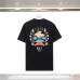 Casablanca T-Shirts 260g Black/White/Blue #A53070