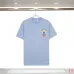 Casablanca T-Shirts 260g Black/White/Blue #A53070