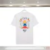 Casablanca T-Shirts 260g Black/White/Blue #A53070