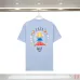 Casablanca T-Shirts 260g Black/White/Blue #A53070