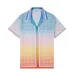 Casablanca T-Shirts Gradient Monogram Silk Shirt | Casablanca Paris #A53715