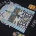 Casablanca graphic-print Cotton T-shirt Black/White Casablanca #A53440