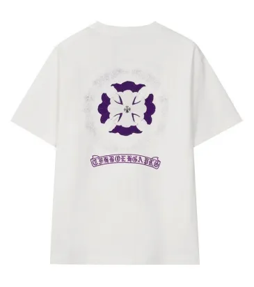 Chrome Hearts T-shirt for MEN Black/White #A50756