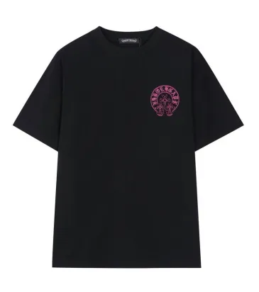 Chrome Hearts T-shirt for MEN Black/White #A50757
