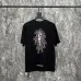 Chrome Hearts T-shirt for MEN Black/White #A50941