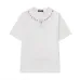 Chrome Hearts T-shirt for MEN Black/White #A51201