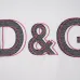 D&amp;G T-Shirts for MEN Black/White #A52641