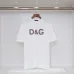 D&amp;G T-Shirts for MEN Black/White #A52641