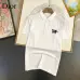Dior T-shirts Polo for men Solid Color Black/White #A46601