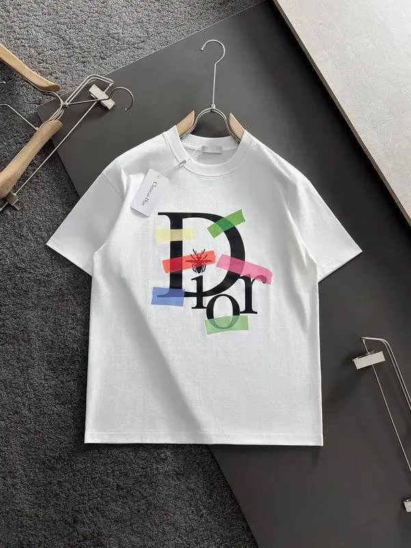 Dior T-shirts for men Color logo #A46995