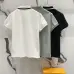 Dior T-shirts for men Solid Color Black/White #A46598
