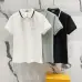 Dior T-shirts for men Solid Color Black/White #A46598