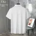 Dior T-shirts for men Solid Color Buttons #A46594